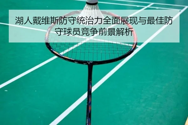 湖人戴维斯防守统治力全面展现与最佳防守球员竞争前景解析